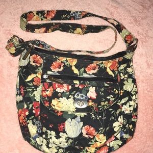 Floral patterned purse